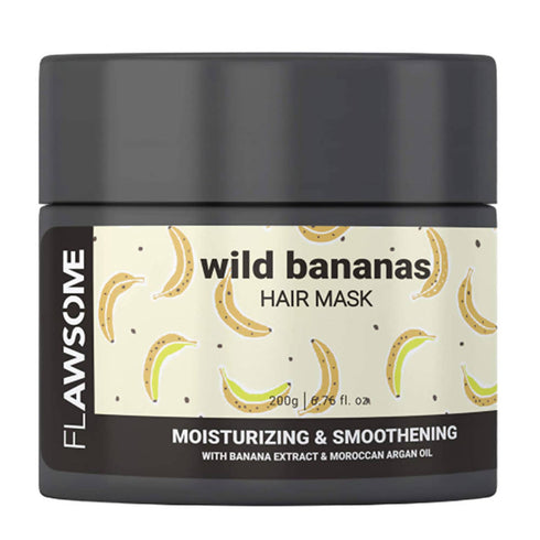 Flawsome Wild Bananas Moisturizing and Smoothening Hair Mask