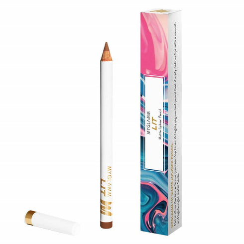 Myglamm LIT Matte Lip Liner Pencil | Blended 1.14 g