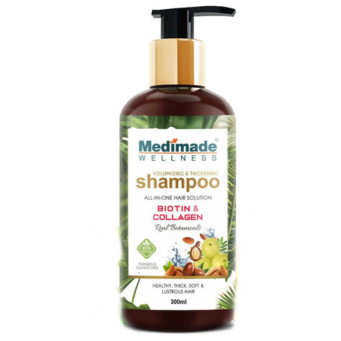 Medimade Wellness Volumizing and Thickening Shampoo with Biotin & Collagen