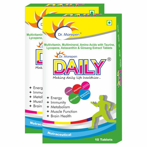 Dr. Morepen Daily Multivitamin Tablets for Women And Men Multivitamins & Minerals Supplement