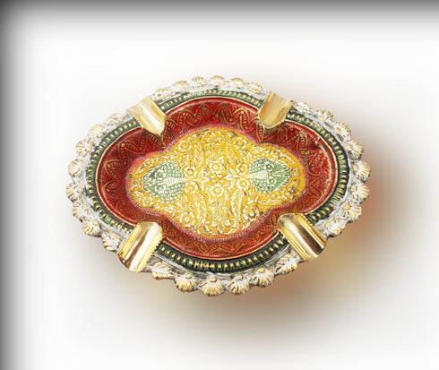 Brass Ashtray Ash Tray 0.26Kg