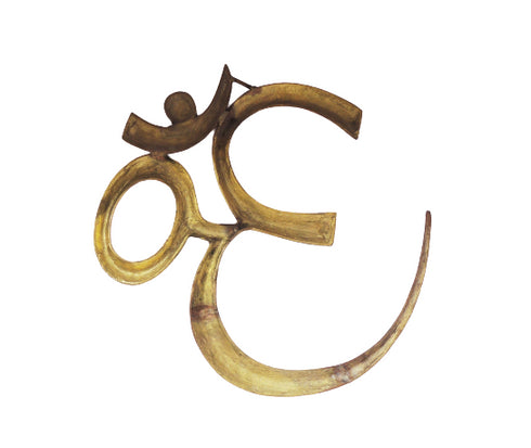 Brass Wall Hanging Om 2.71Kg