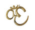 Brass Wall Hanging Om 0.75Kg