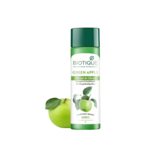 Biotique Bio Green Apple Fresh Daily Purifying Shampoo and Conditioner 120g