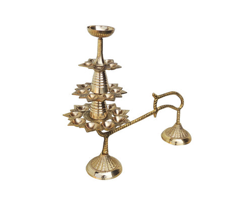 Brass Ganga Arti 21 Bati 1.4Kg