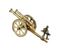 Brass Small Toop Cannon 0.15kg