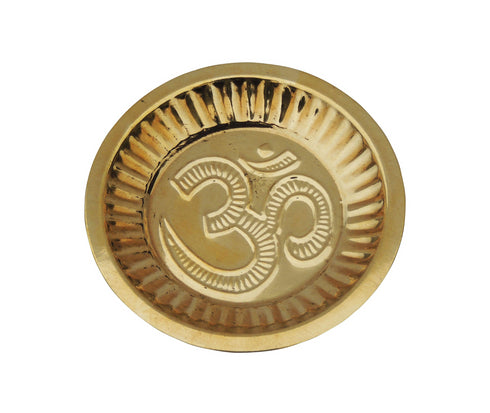 Brass Plate For Pooja 0.01kg