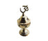 Brass Table Oil Lamp Om Pakija Deepak 0.07kg