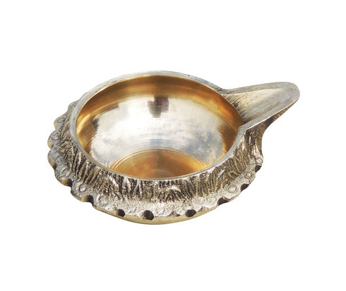 Brass Table Oil Lamp Kuber Deepak 0.09kg