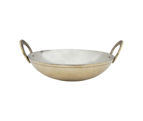 Brass Kadai With Kalai Work 1.57kg