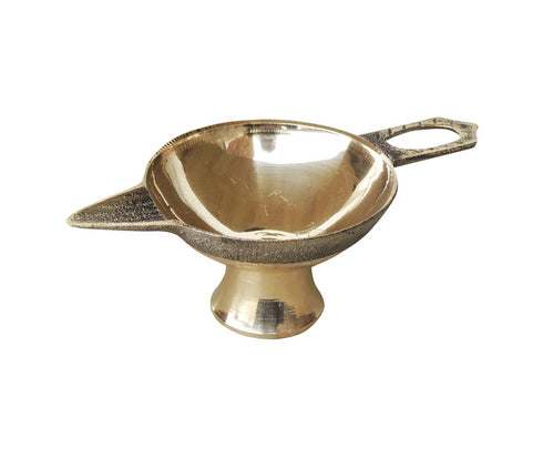 Brass Table Oil Lamp Deepak 0.08Kg