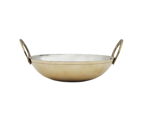 Brass Kadai With Kalai Work 1.21kg