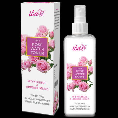 Iba 3-in-1 Rose Water Toner 240ml