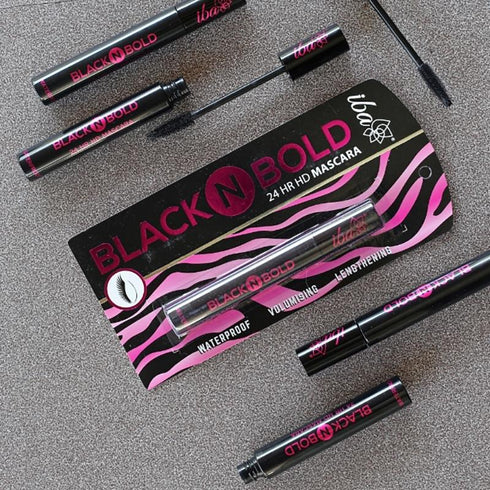 Iba Black N Bold 24 HR HD Mascara 8ml