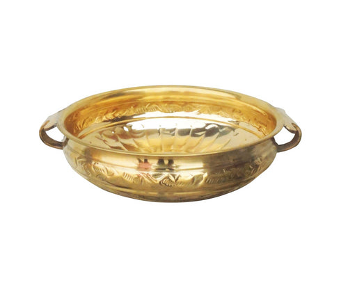 Brass Urli With Handwork 1.82Kg