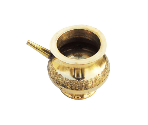 Pure Brass Karwa Lota 0.1Kg