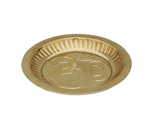 Brass Plate For Pooja 0.02kg