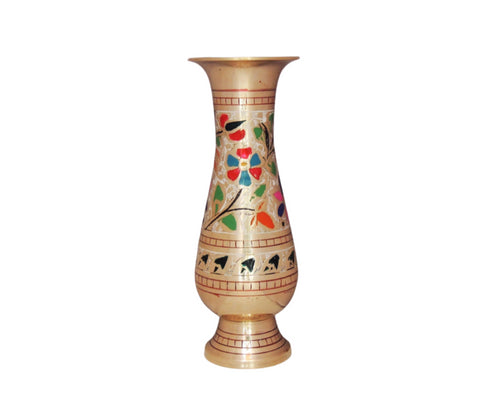 Brass Flower Pot Vase 0.39Kg