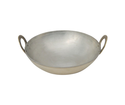 Brass Kadai With Kalai Work 2.5kg