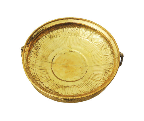 Brass Urli With Handwork 8.65Kg
