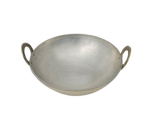 Brass Kadai With Kalai Work 2.5kg