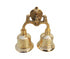Brass Pooja 2 Combined Bell Double Ganti 0.5Kg