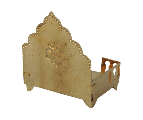 Brass Singhansan Sheet For God Idol 0.22kg