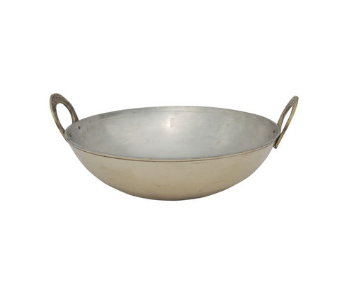 Brass Kadai With Kalai Work 2.5kg