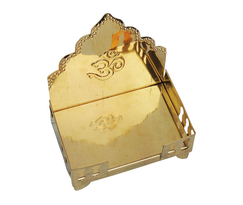 Brass Singhansan Sheet For God Idol 0.22kg