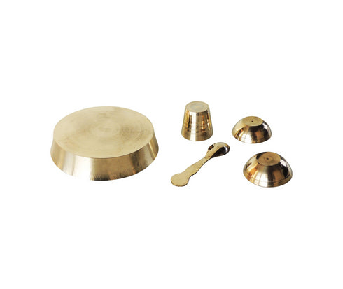 Brass Laddu Gopal Thali Set 0.14Kg