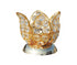 Brass Oil Lamp Deepak With Crystal 0.27kg
