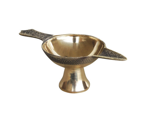 Brass Table Oil Lamp Deepak 0.1Kg