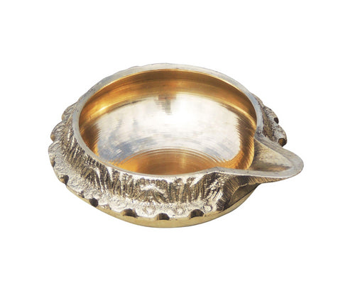 Brass Table Oil Lamp Kuber Deepak 0.09kg