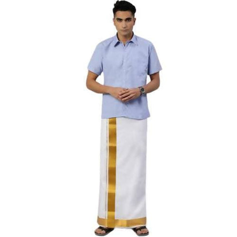Ramraj Cotton Kaviyam White Dhoti