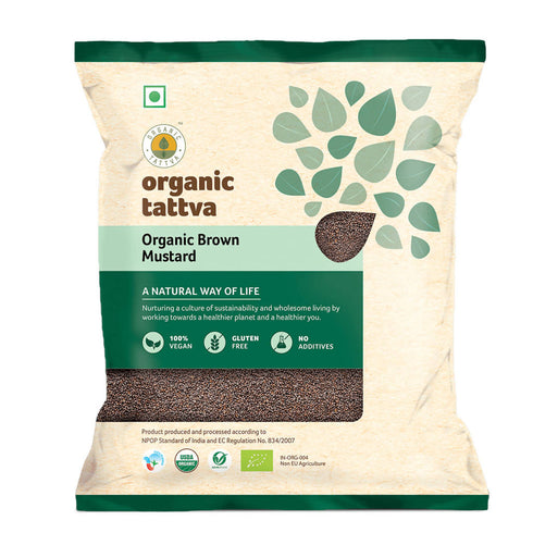 Organic Tattva Brown Mustard | Rai