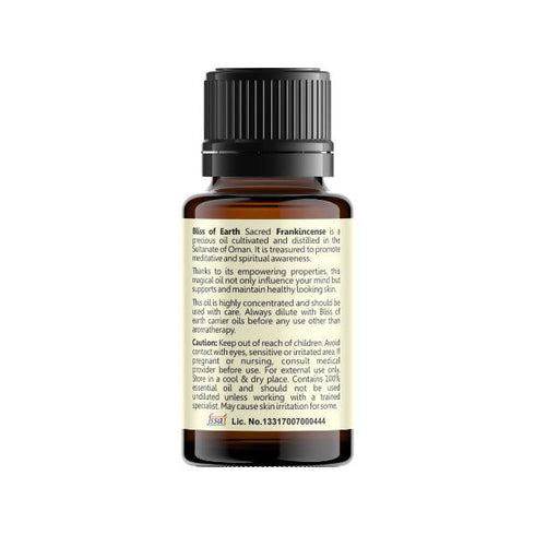Bliss of Earth Sacred Frankincense Premium Oman Essential Oil