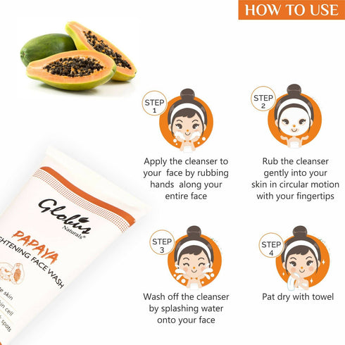 Globus Naturals Purifying Papaya Face Wash
