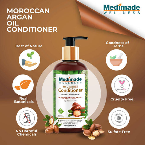 Medimade Wellness Hydrating Conditioner With Moroccan Argan Oil