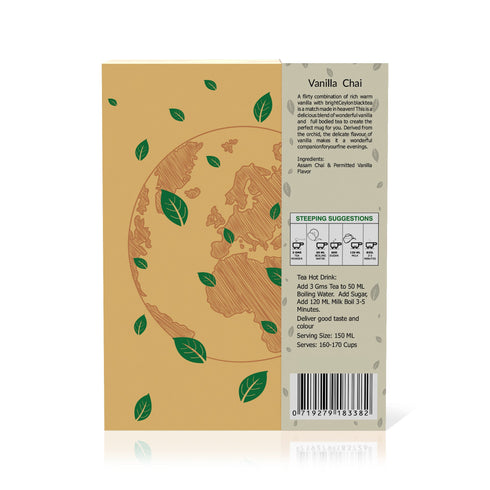 The Tea Planet Vanilla Flavored CTC Tea