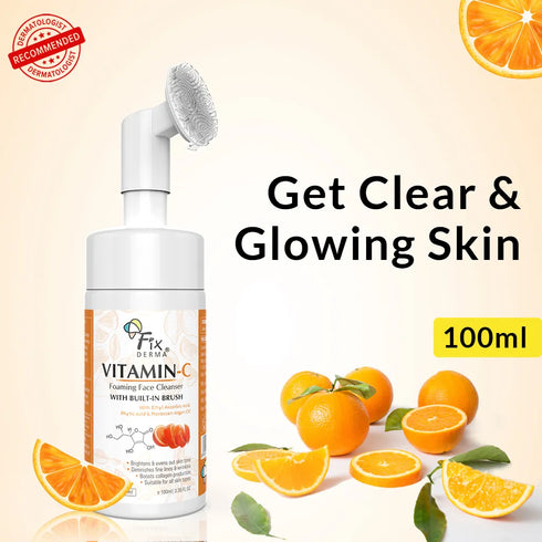 Fixderma Skincare Vitamin C Foaming Face Cleanser
