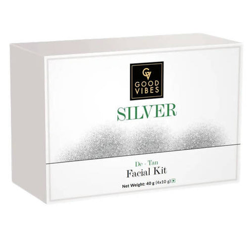 Good Vibes Silver De-Tan Facial Kit