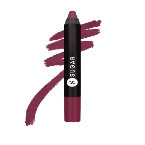 Sugar Matte As Hell Crayon Lipstick Violet Crawley | Smokey Violet