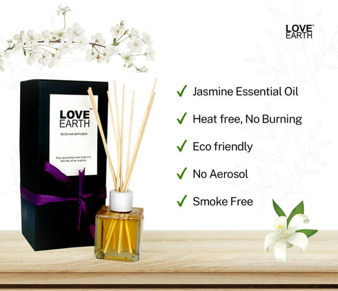 Love Earth Reed Diffuser Jasmine