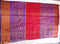 Red Color Saree With Center Butta Lines