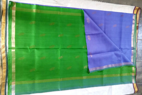 Violet Color Tissue Saree