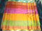 Saree With Combination Of Four Color Checks