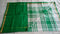 Soundrya Green With White Checks Saree
