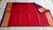 Red Color Saree With Big Border