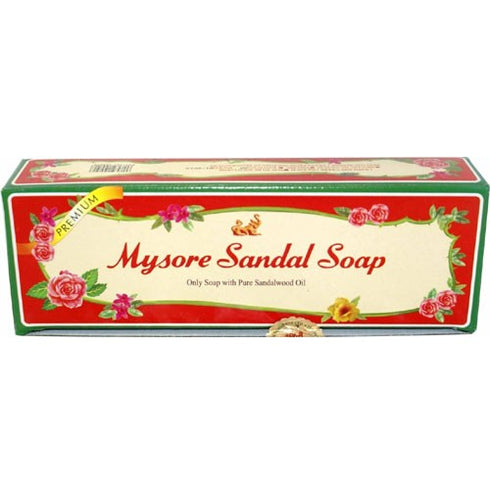 Mysore Sandal Bathing Soap | Superior With Pure Sandalwood Oil Pouch