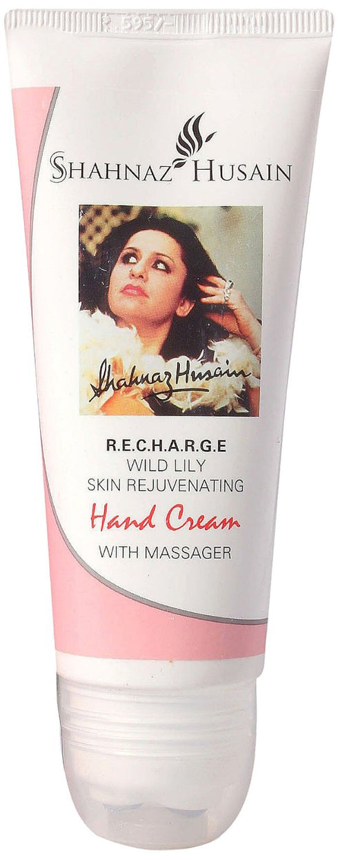 Shahnaz Husain Recharge Wild Lily Skin Rejuvenating Hand Cream